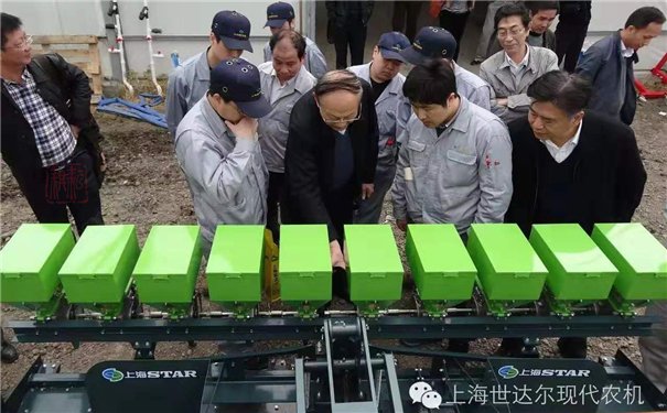 上海世達(dá)爾與華南農(nóng)大合作水稻精量穴直播機(jī)