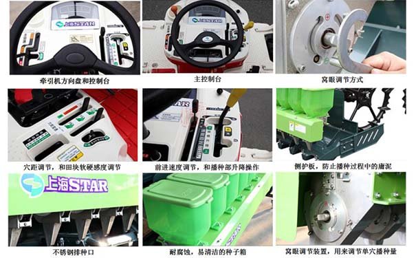 上海世達(dá)爾2BDXZ-10SC(20/25)水稻穴直播機(jī)細(xì)節(jié)圖片展示 