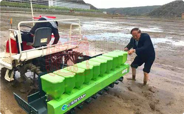 華南農(nóng)大羅錫文院士研究成果-水稻穴直播機