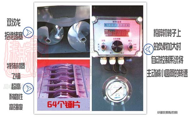 優(yōu)牧達(dá)9110圓筒粉碎揉搓機(jī)技術(shù)特點(diǎn)